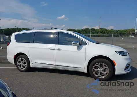 2021 Chrysler Pacifica Limited Awd из США, поврежденный, VIN 2C4RC3GG7MR595072